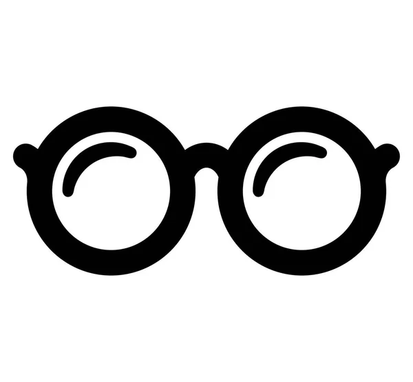 Icône de lunettes sur fond blanc — Image vectorielle