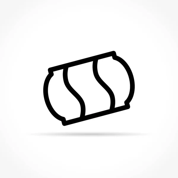 Prezzo adesivo icona su sfondo bianco — Vettoriale Stock