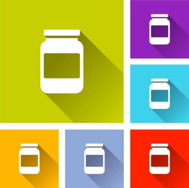 kavanoz kutsal kişilerin resmi ile uzun gölge