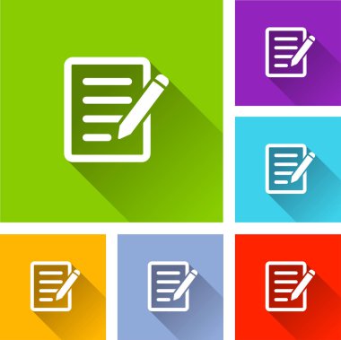 Kağıt ve kalem kutsal kişilerin resmi ile gölge