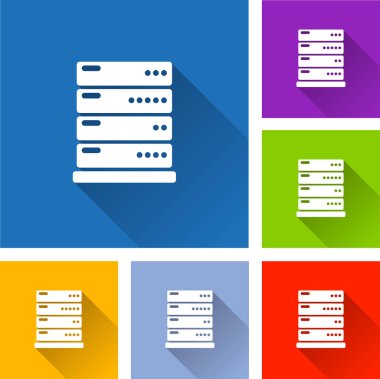 sunucu kutsal kişilerin resmi ile uzun gölge