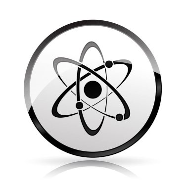 Beyaz arka plan bilim simgesini