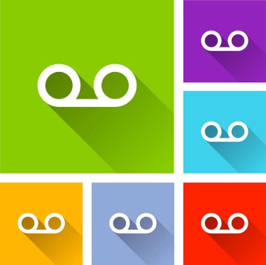 sesli posta kutsal kişilerin resmi ile gölge