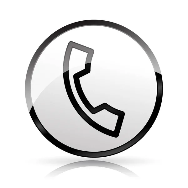 Yeşil telefon simgesi — Stok Vektör © nickylarson 28928613