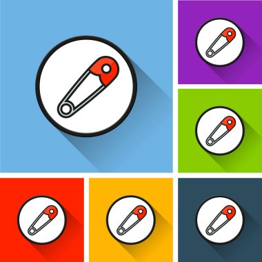 çengelli iğne kutsal kişilerin resmi ile uzun gölge