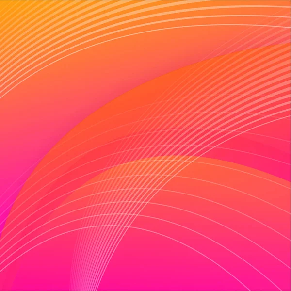 Pink abstract background with lines — Stock Vector