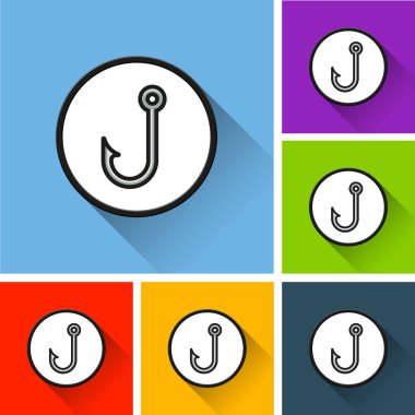 kanca kutsal kişilerin resmi ile uzun gölge