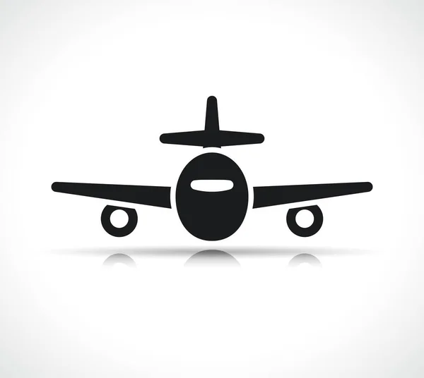 Vector Illustration Plane Symbol Icon Design — Stock Vector