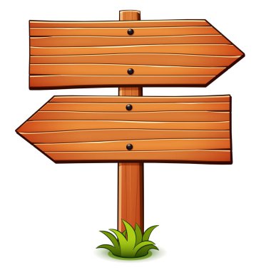 Boş ok işareti tasarımının vektör illüstrasyonu