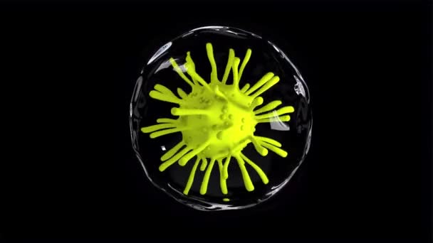 Rotavirus, virus, médical, animation 