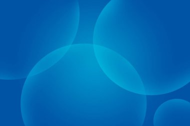 mavi balon arkaplanı - illüstrasyon