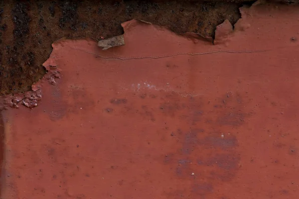 Superfície enferrujada de metal com cor laranja, textura de fundo . — Fotografia de Stock