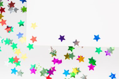 Parti afiş Konfeti yıldız