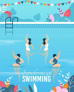 Senkronize Yüzme Performansına Katıl