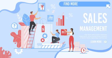 Satış Yönetimi için İş İniş Sayfası