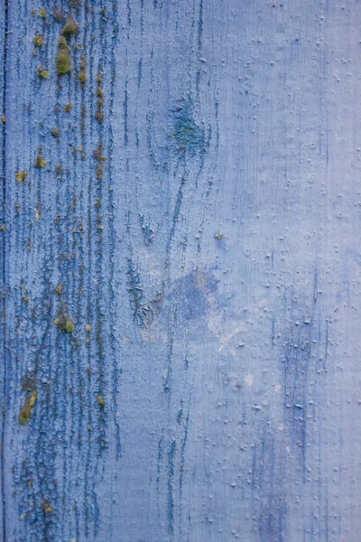 青いボード、木製の色の背景。縦木板の構造. — ストック写真