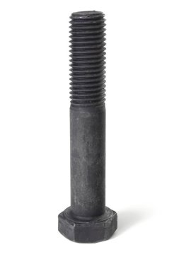 Eski kirli gvit dikey konumda beyaz arkaplan izole.