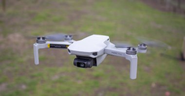 249 DJI Mavic Mini. DJI. Teplyk, Vinnytsia, Ukrayna 16 Nisan 2020.