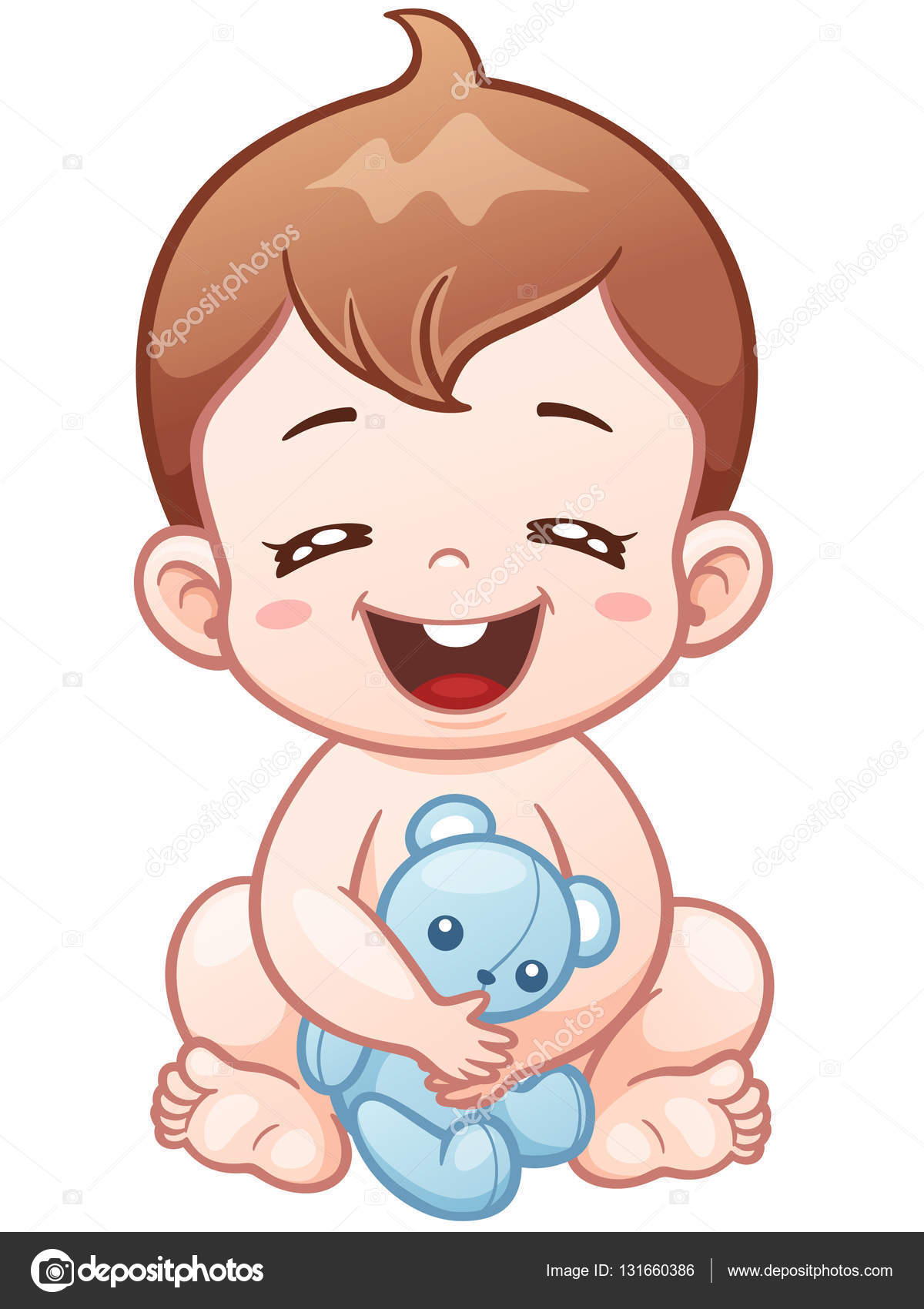 Baby Cartoon Character Stock Vector Image by ©sararoom #131660386