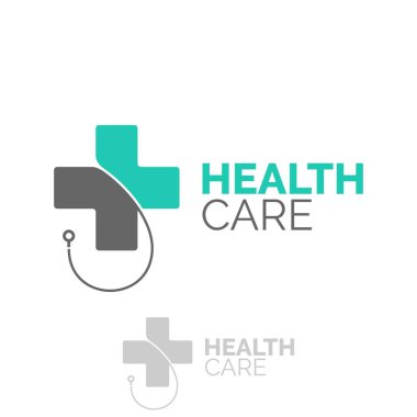 Sağlık ve Tıbbi logo, simge ve şablon