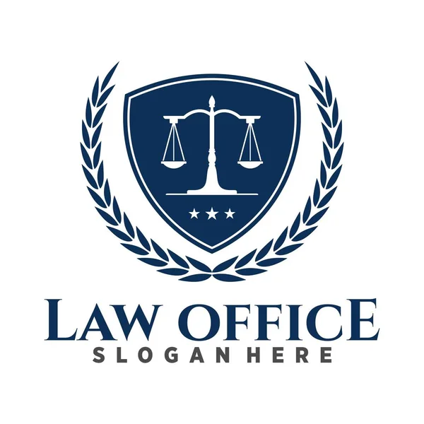 Hukuk ve iş logosu, simge ve illüstrasyon