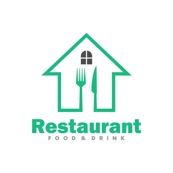 Vintage Restaurant Barbecue Logo Icon Illustration — 스톡 벡터