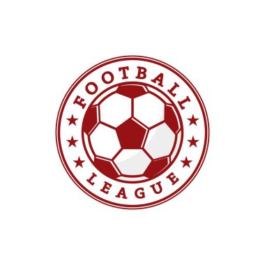 futbol amblemi logosu, simgesi ve şablonu
