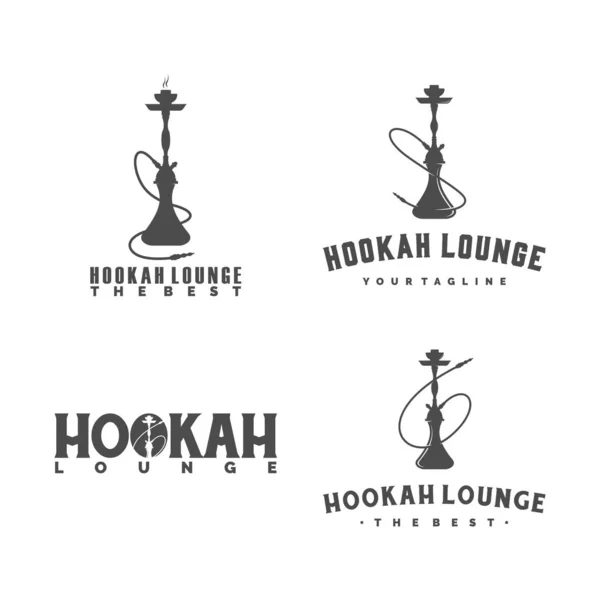 Hookah Logo Icon Illustration — Stock Vector
