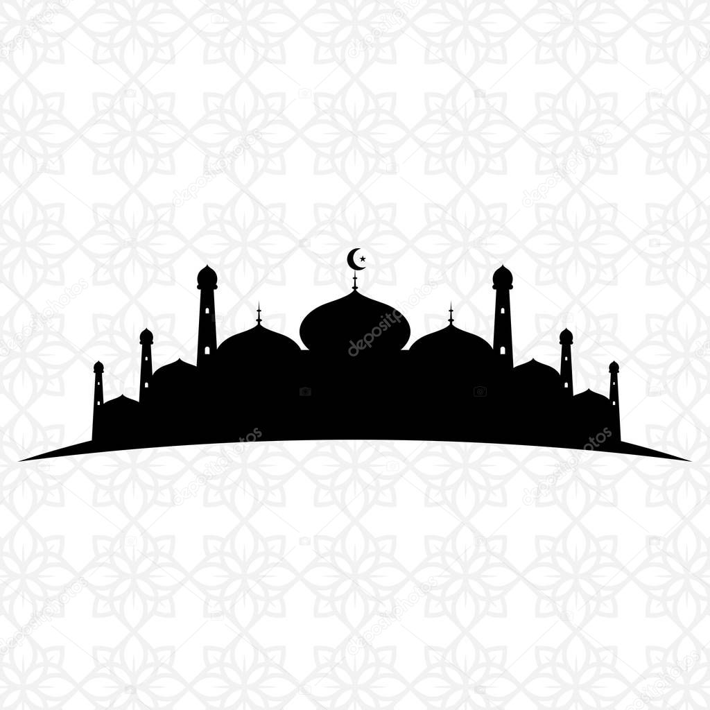 mosque logo, icon and illustration