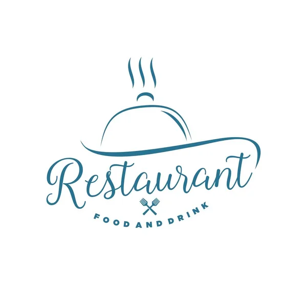 Logo Del Restaurante Icono Ilustración — Vector de stock