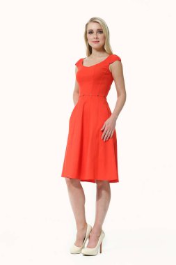 sarışın genç model kadın