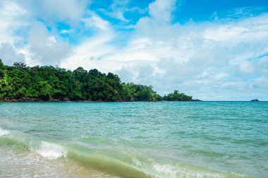 Kosta Rika 'da Manuel Antonio' nun Cennet Sahili