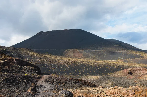 San Antonio Vulkaan Vanaf Teneguia Vulkaan Palma Canarische Eilanden — Stockfoto