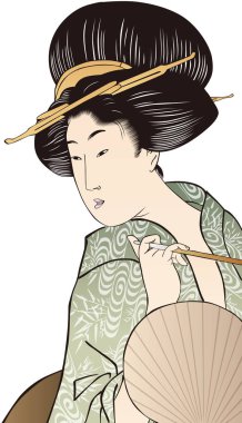 Ukiyoe Kadın 33