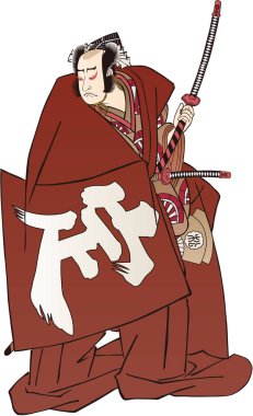 Ukiyo-e Kabuki aktör 51