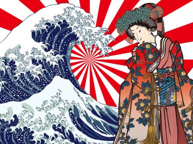 Kanagawa açıklarında ve kadınlar 1.