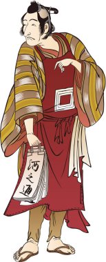 Ukiyoe kasabası sakinleri 20