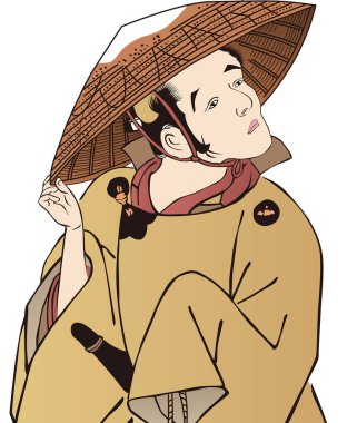  Ukiyo-e Kabuki aktör 2