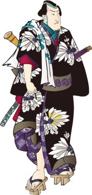  Oedo Tatsunouchi Hatsuechobei 'nin beş adamı.