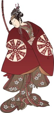 Ukiyo-e Kabuki aktör 33