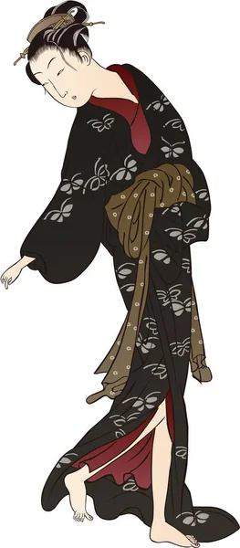 Femmes Ukiyo-e 23 — Image vectorielle
