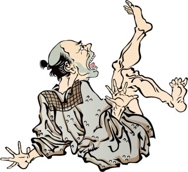 Ukiyo-e Kasaba halkı 112