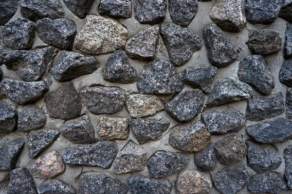 Close Oppervlak Van Het Oude Vuile Hek Van Natuursteen Cement — Stockfoto