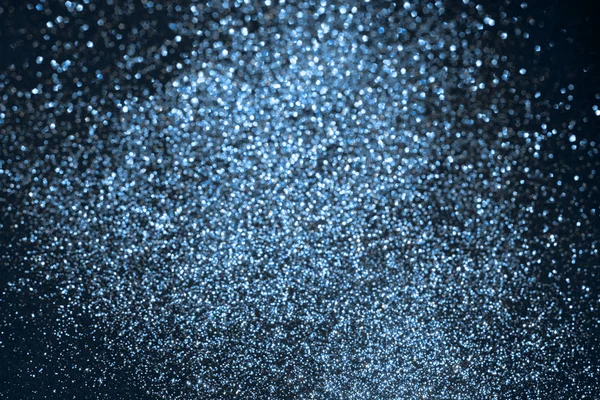 Color blue glitter trendy festive background. 2020 year trend — Stock Photo, Image