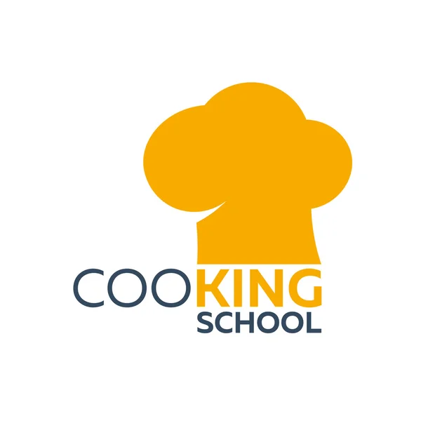 Cooking school logo. Cooking Academy. Vector illustration. — Stock Illustration Cooking school logo. Cooking Academy. Vector illustration. Stock Illustration