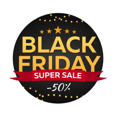 Siyah Cuma satışı. Siyah Cuma afiş. Alışveriş. Vektör çizim.