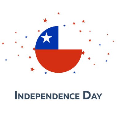 Independence day of Chile. Patriotic Banner. Vector illustration. clipart