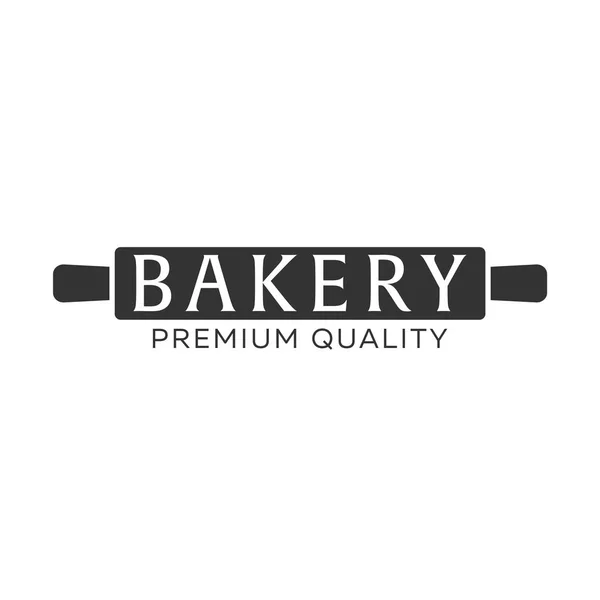 Bäckereiemblem, Etiketten, Logo und Designelemente. frisches Brot. Vektorillustration. — Stockvektor