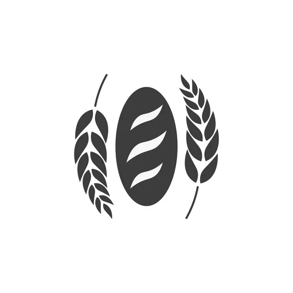 Bäckereiemblem, Etiketten, Logo und Designelemente. Frische Brotlaibe. Vektorillustration. — Stockvektor