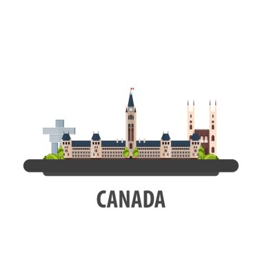 Kanada seyahat konum. Tatil veya seyahat ve tatil.